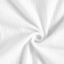 Coupon de tissu en double gaze de coton - Laize : 130 cm
