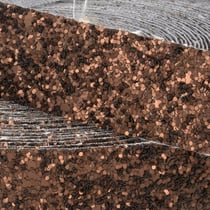 Galon glitter Film 20m marron