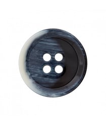 Carte de 3 boutons de chemise dégradé 4 trous 20mm - Prym Bleu Marine