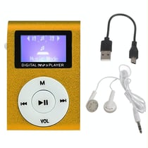 Lecteur MP3 Portable Rose Avec Écouteurs Et Écran Compact YONIS