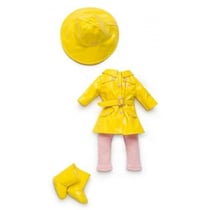 Ensemble pluie 38 cm - manteau - tenue de pluie - vêtement trudi - habit poupée - accessoires poupon (03)