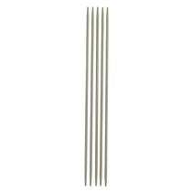 Aiguilles à tricoter double pointe 15cm en aluminium x 5