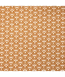 Tissu coton Saijo de 150 cm de largeur Cassonade Marron vendu par 50 cm