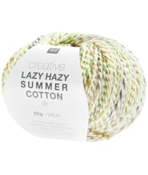 Pelote de coton à tricoter Creative LAZY HAZY SUMMER COTTON - Rico Design 33 Citron