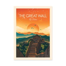 Affiche 30x40 cm - The great Wall of China - Studio Inception