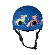 Casque Licorne pour Vélo et Trottinette avec Lumière LED et Boucle Magnétique – Taille M - Micro