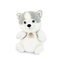 les doux stretch – husky 20 cm HO3279 - Histoire D'Ours - Blanc