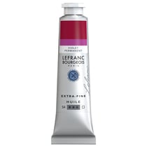 Peinture à l'huile - Extra-fine - Violet permanent - 631 - Lefranc Bourgeois - 40ml