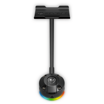 Support Casque Gaming - Cougar Gaming - BUNKER S RGB AVEC VENTOUSE NOIR