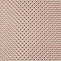Tissu Coton enduit Losanges sur fond Rose corail