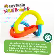 Plip grips - 3 anneaux texturés silicone dès 6 mois