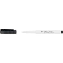 Lot de 10 feutres PITT artist pen - FABER-CASTELL - Pointe 1,5 mm - Blanc