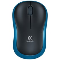Souris Optique Sans Fil 1000DPI 3 Boutons 10m Plug And Play 12 Mois Autonomie Bleu YONIS