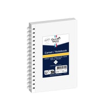 CARNET SOUPLE SPIRALE A6 - 128 PAGES Recharge - 10x15 cm