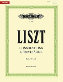 Partition musicale Liszt - Consolations et Rêves d'amour - Piano