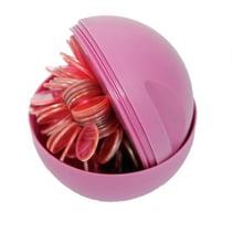 Boule de loto magnetique numerotee rose + 100 pions - kit 2 en 1 - lotoquine