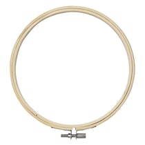 Cadre de broderie en bois Ø 15 cm