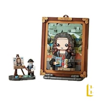 Jeux De Construction - Loz - Les Tableaux Décalés - La Jeune Fille Aux Chips -