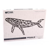 Puzzle Mural En Bois - Baleine 89 Cm