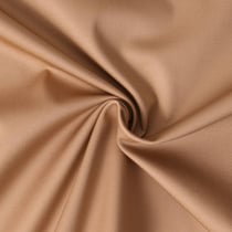 Tissu Gabardine Stretch Camel