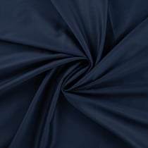 Tissu Coton satiné uni Bleu marine