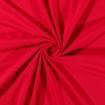 Tissu Jersey Coton uni Rouge