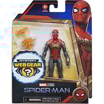 Figurine articulee : spiderman 15.2 cm mystery web gear - spider-man - hasbro - f1916