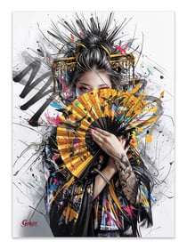 Affiche 50 x 70 cm -  Geisha - Georges