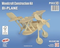 Maquette en bois Avion biplan
