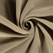 Tissu  Polaire uni Camel