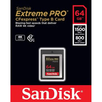 Carte mémoire SANDISK Extreme Pro - Flash - 64 Go - Noir
