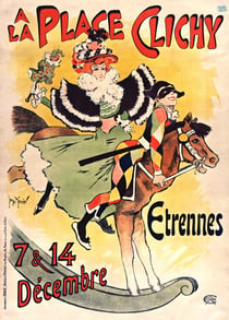 Puzzle 500 pièces - Georges Meunier - A la Place Clichy, 1897 - Grafika