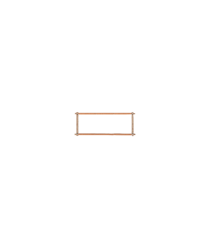 Cadre Rotatif pour Tapisserie à Clipser - 68,5 x 30,4 cm - Milward Marron