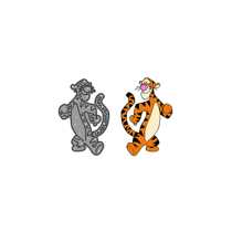 Die Winnie - Tigrou Disney