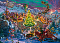 Puzzle 1000 pièces - Le pôle Nord du Père Noël - Schmidt Spiele