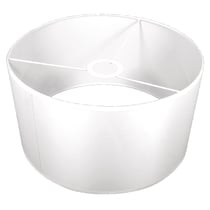 Abat - jour, 30cm ø, blanc, hauteur 16 cm