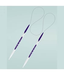 Aiguilles à tricoter circulaires Prym Ergonomics 80 cm N° 8 à 9 à l'unité - Prym taille n°9