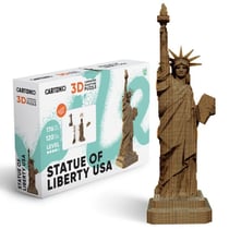 Cartonic® Sculpture-Puzzle 3D carton - La statue de la Liberté