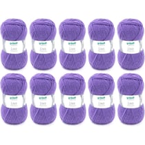 10 pelotes de laine - Violet - 43 - 100% acrylique - 3,5/4,5 mm - Gründl - Lisa Premium