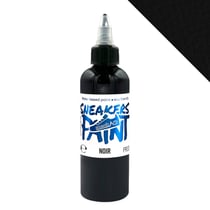 Peinture Textile & Cuir SneakArts - Noir 100mL - Chaussure, vêtement, sac