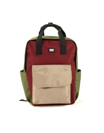 Sac à dos - Rio 15'' Kaki/Bourgogne/Taupe - Urbanite