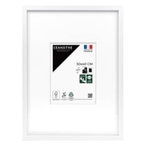 Cadre photo Wild blanc 30x40 cm avec passe-partout 15x20 cm
