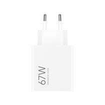 Chargeur d'alimentation Xiaomi 67W Hypercharge Power Adapter Type-A - Blanc