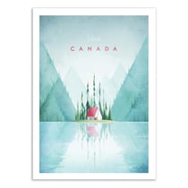 Affiche 30x40 cm - Visit Canada - Henry Rivers