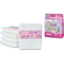 NBB Lot de 5 Couches pour poupée