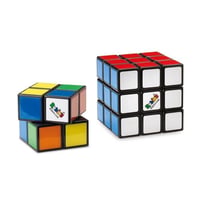 Coffret Duo 3x3 + 2x2 Rubik's Cube - SPIN MASTER - A partir de 8 ans