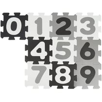 Tapis puzzle avec numéros hermine 10 pcs.