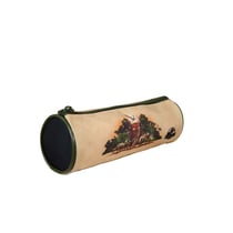 Trousse ronde Jurassic Park – Beige – DINOSAURE – 1 compartiment