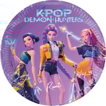 8 Assiettes K-Pop Demon Hunters