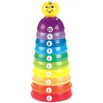 Tasses roul'empilo - fisher price - w4472 - jouet a empiler